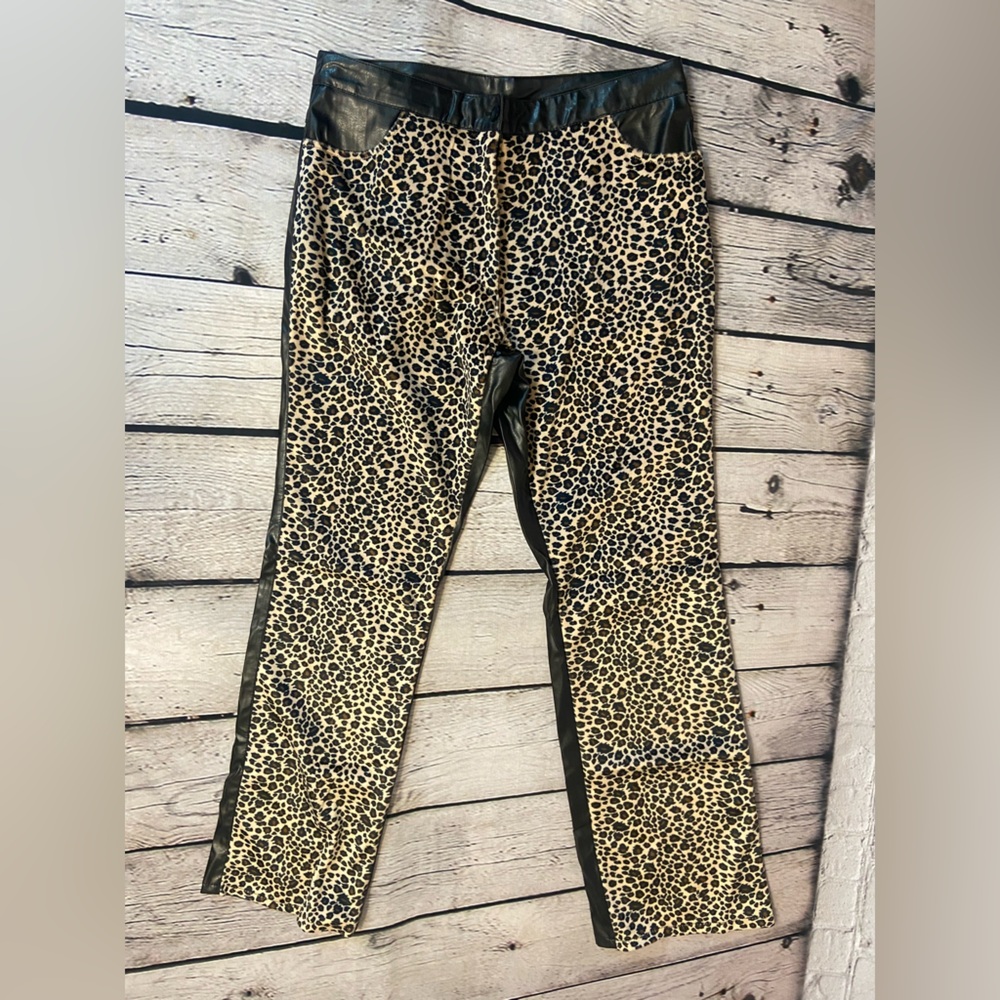 Vintage Rave 4 Real Cheetah Print Faux Fur and Leather